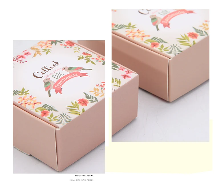 Роскошный цветной складной экологически чистый гофрированный картон из крафт-бумаги с логотипом на заказ подарочная упаковка плоская почтовая коробка маленькая