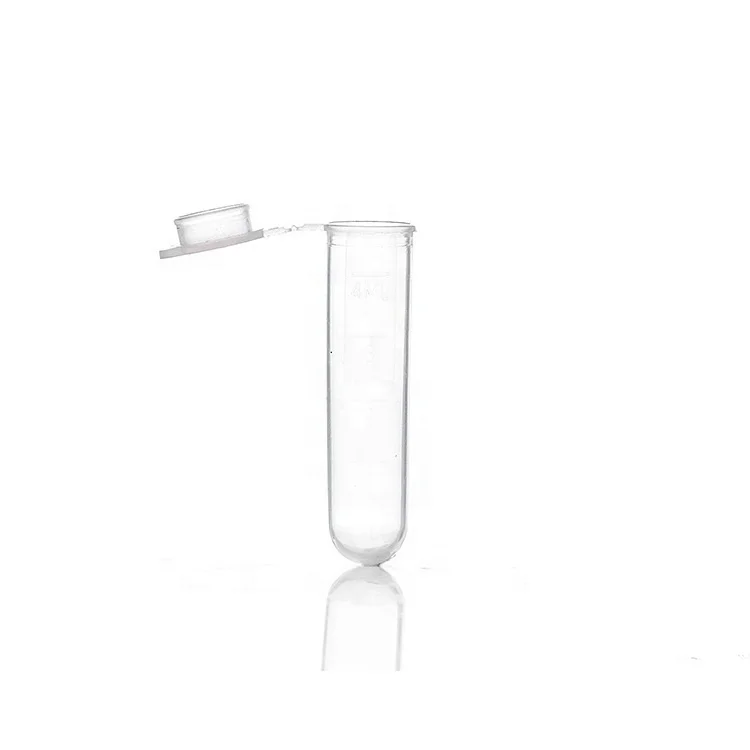 Laboratory Disposable white plastic 0.2 0.5 1.5 5 10 50ml Centrifuge tube with screw top