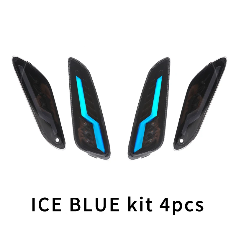  Level10 front and rear sequential LED Turn Signal Light Modified Replacement of Halogen for VESPA Sprint