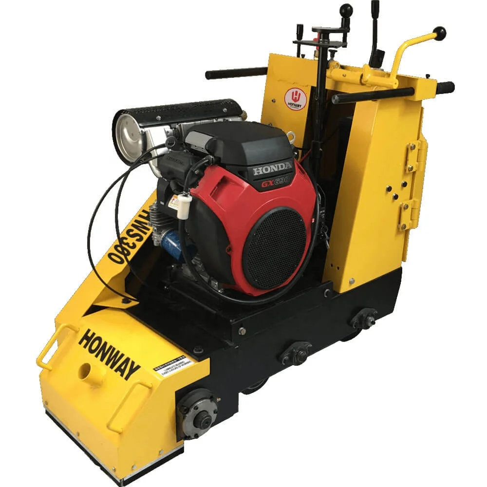 mini planer floor grinding machine  industrial large manual portable used tungsten carbide walk behind concrete scarifier