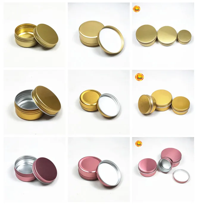 
Factory Wholesale Eco Friendly Metal Food Jar Container with Lid 