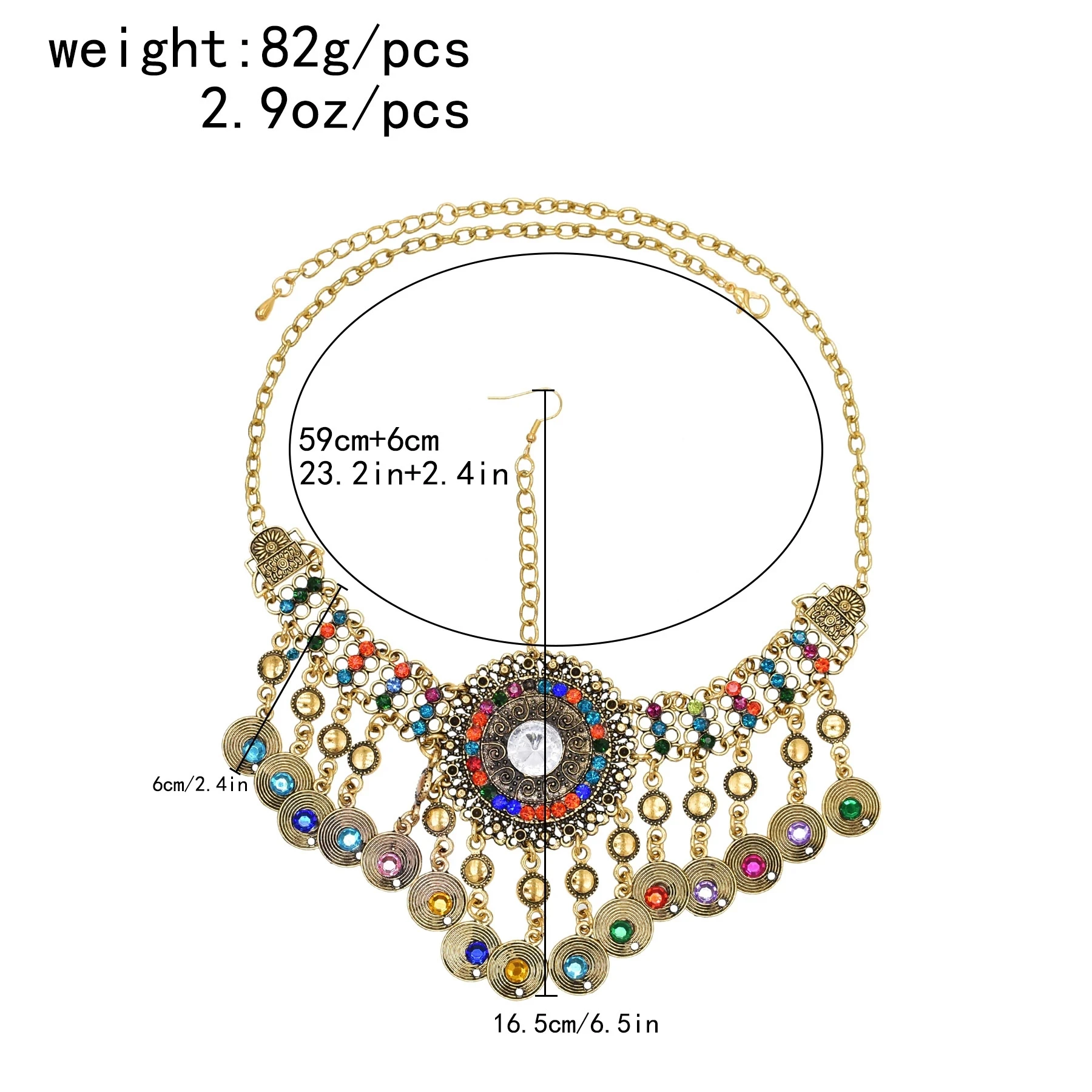 Vintage Bohemian Multi Flower Coin Tassel Headband Ethnic Statement Hair Jewelry Maang Tikka