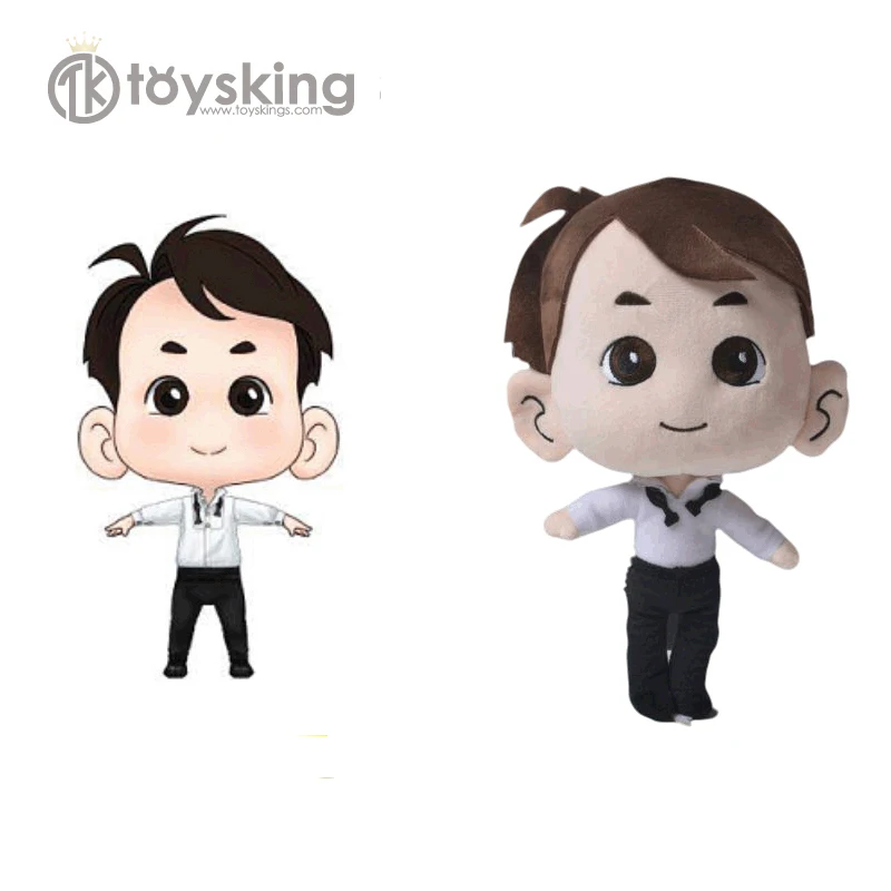 China Factory Custom Plush Stuffed Toys from Your Own Design