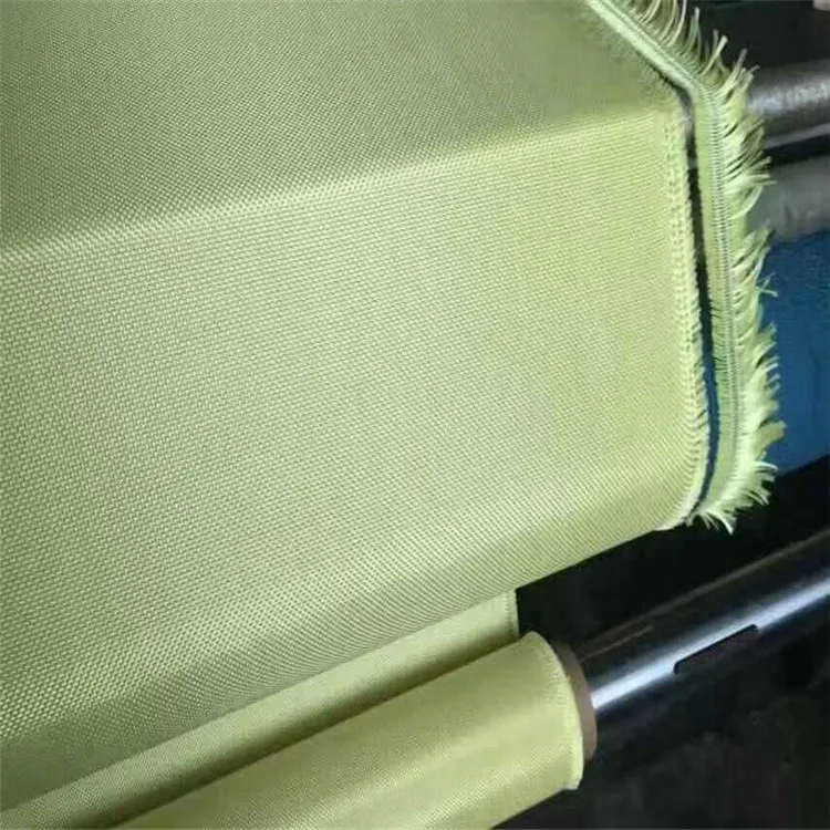 Fireproof Composite Material Aramid Fiber Fabric Yellow Kevlar Bulletproof Vest Cloth