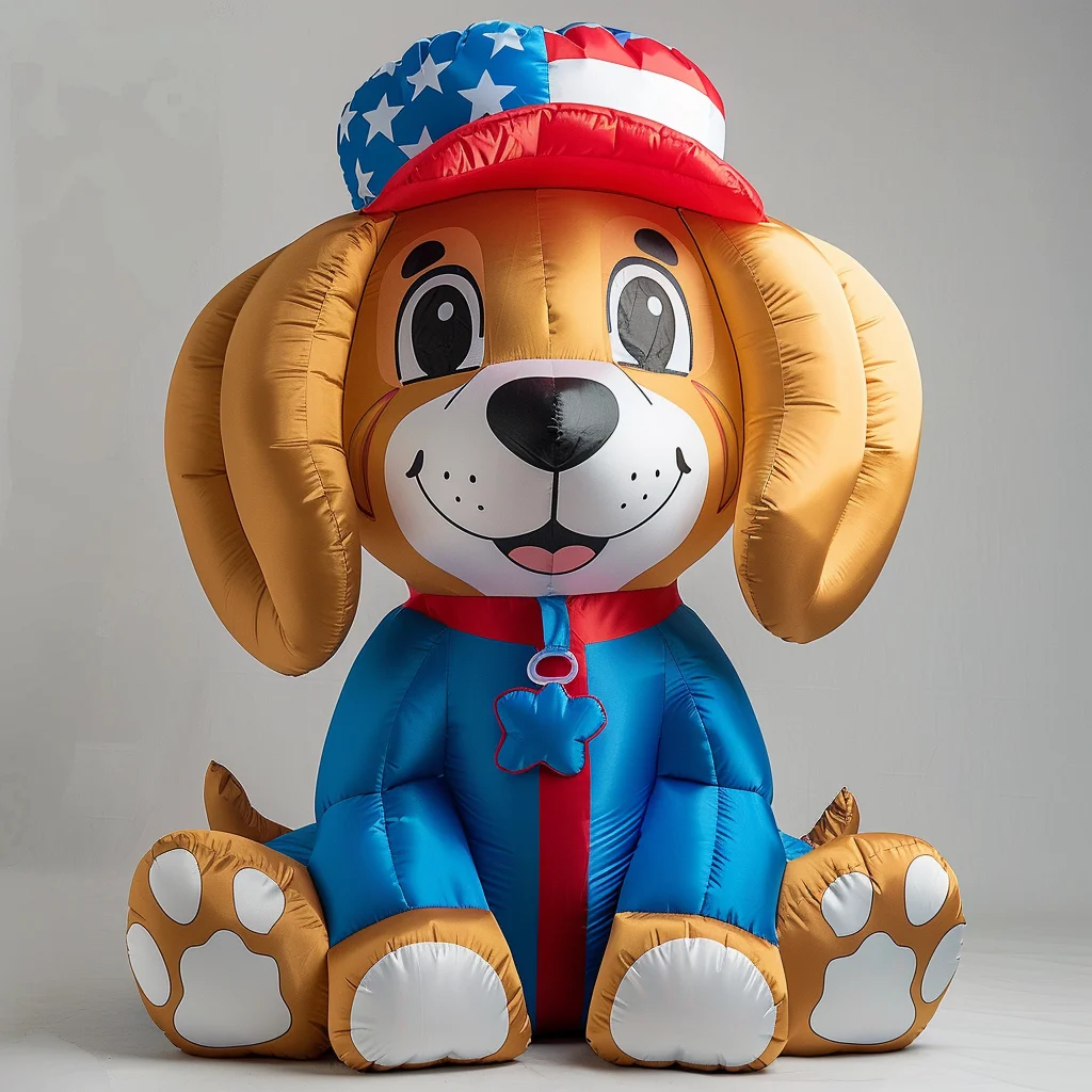 Hot Sale Inflatable Advertising Model celebrate July 4th Independence Day Inflatable model