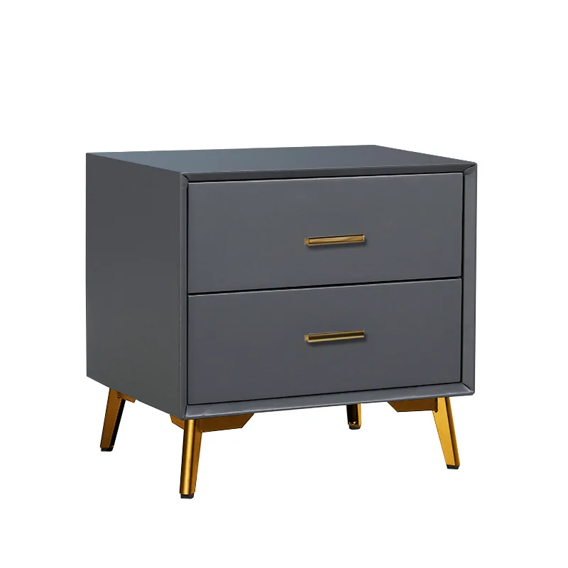 Кожаная прикроватная тумбочка, мягкая сумка для хранения, шкаф для хранения, мебель для спальни