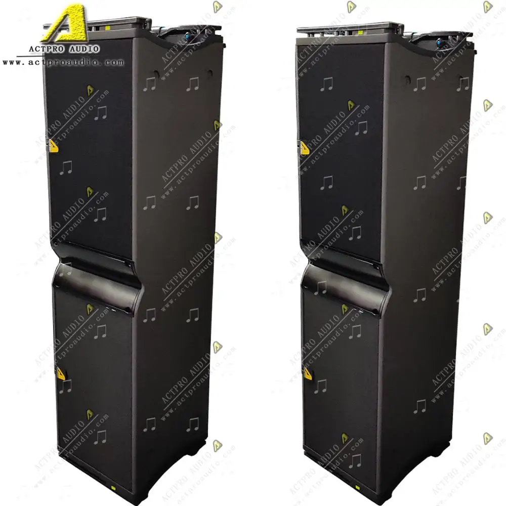 Pro speaker stage active line array speaker dual 12 outdoor line array speaker system