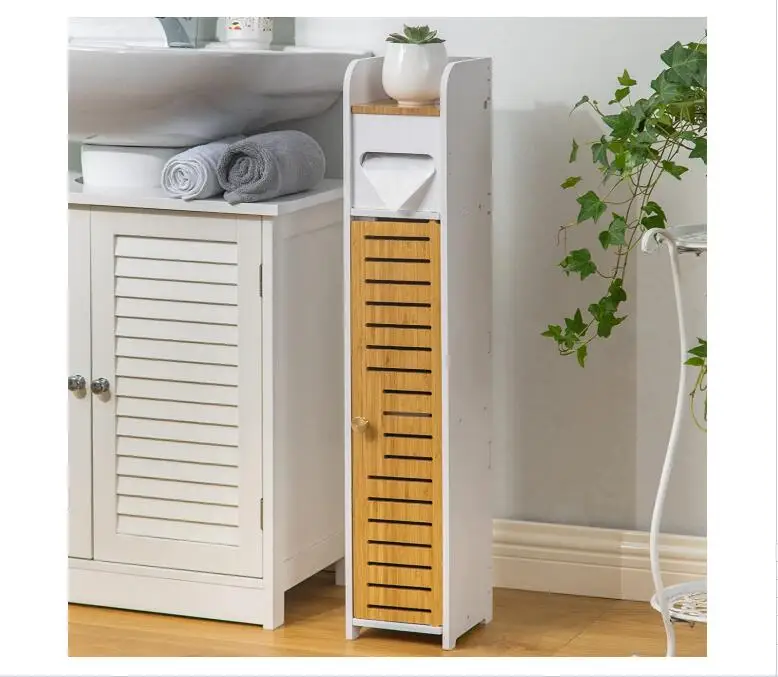 Bathroom Storage Cabinet with Toilet Paper Holder Insert Toilet Paper Storage toilet Paper Holder Stand
