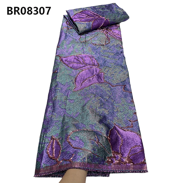 CHOCOO Wholesale Custom Brocade Jacquard Fabric African Luxury Jacquard Lace Fabric For Clothing Making