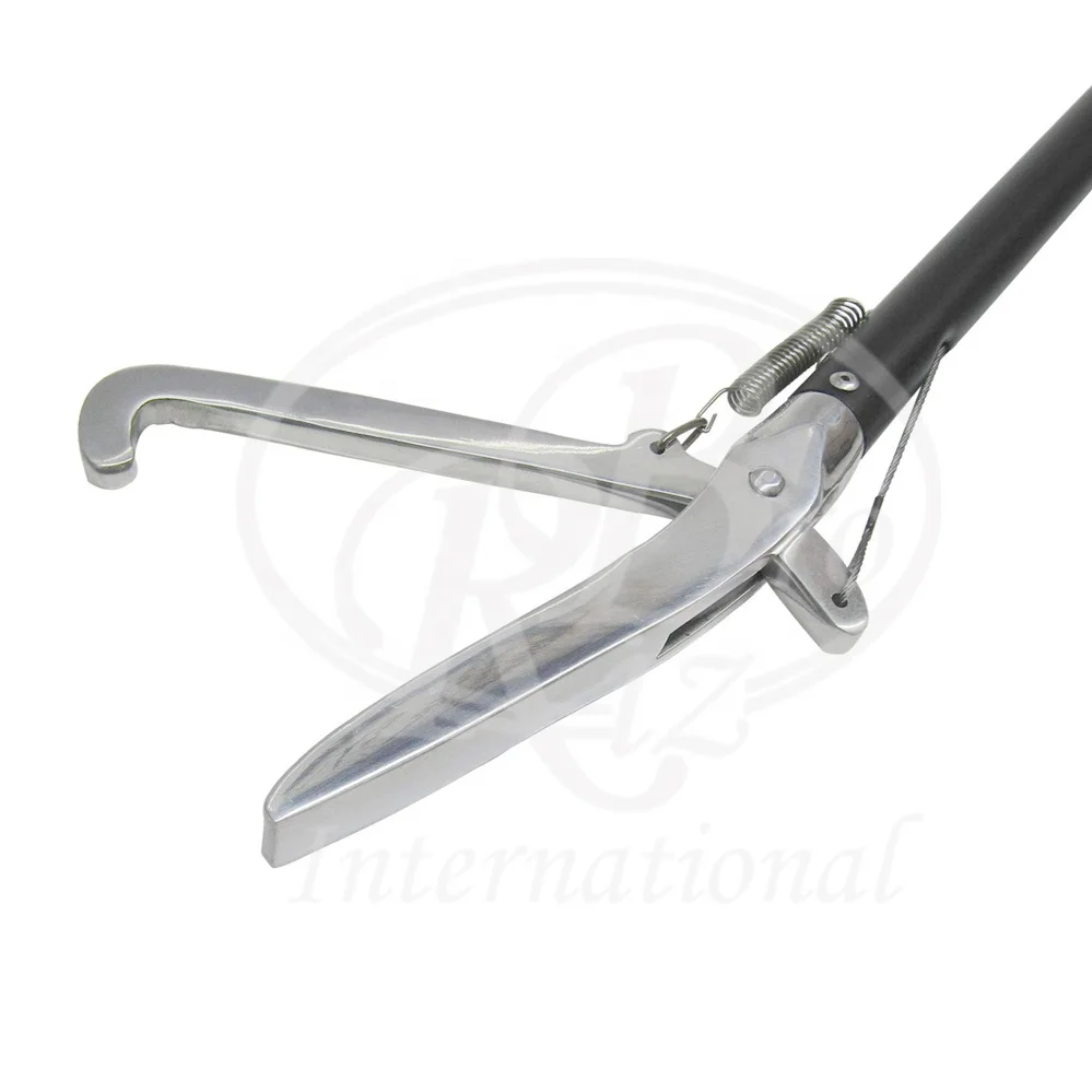 Standard Folding Snake Handling Tong Aluminum Alloy Reptile Grabber Rattle Snake Catcher Cobra Snake Catching Stick