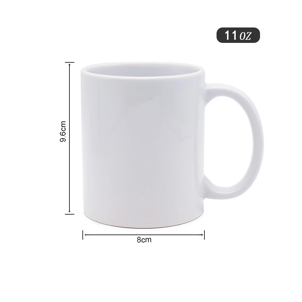 personalised with logo unique white ceramic sublimation blank coffee cup 15oz 11oz ceramic mug wholesale