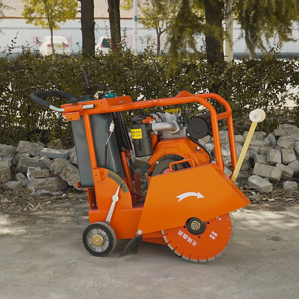 Factory Outlet floor road saw Handheld Asphalt road cutting machine