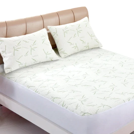 Kingworth Waterproof Topper Bedroom Furniture Bed Bamboo Mattress Topper Mattress Protector