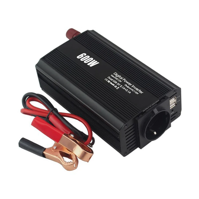 Shenpu 600 Вт Инвертор автомобильный инвертор немодулированный синусоидальный инвертор