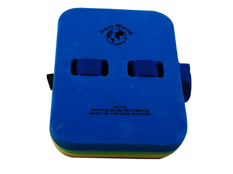 Hot sale EVA foam Swimming waist belt Aqua fitness high buoyancy swim aids back pack float board for pool water sports training