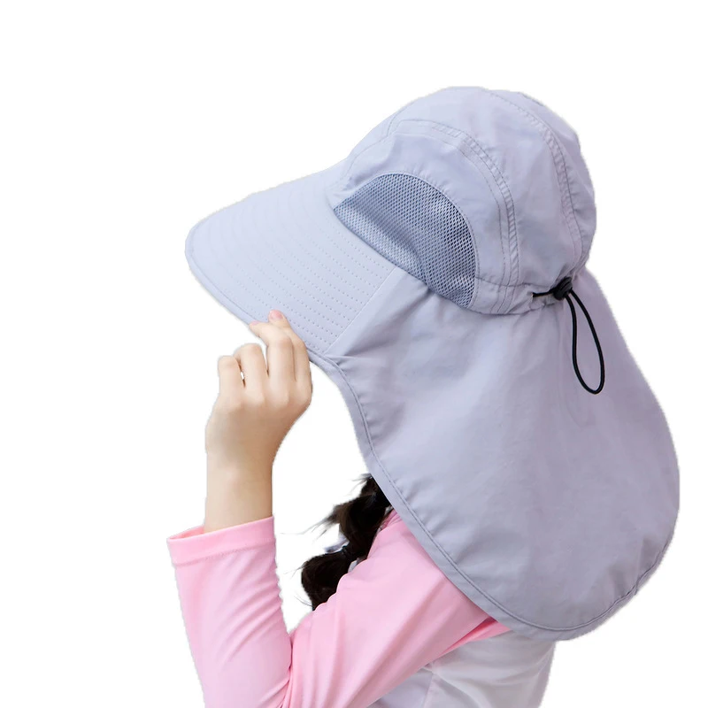 Детская игровая шляпа, Солнцезащитная шляпа UPF50 +, дышащая Панама, детская пляжная шляпа от солнца