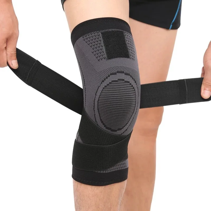 2021 Low MOQ Factory Price Compression Sport Support Knee Sleeve Nylon Knee Brace for Sports and Fitness