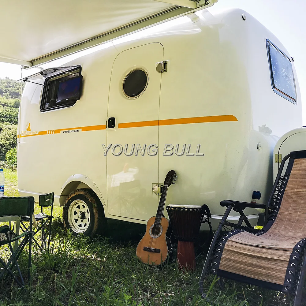 Youngbull Travel Trailer  With High Quality   AL-KO Chassis  Factory  Price In China