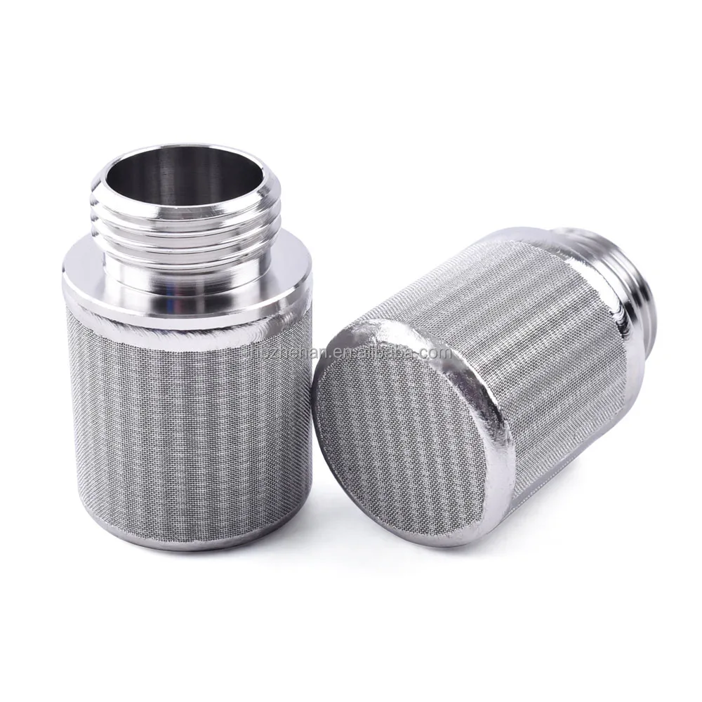 stainless steel cartridge filter element 0.2 micron high pressure titanium sintered filter element hebei water filter element