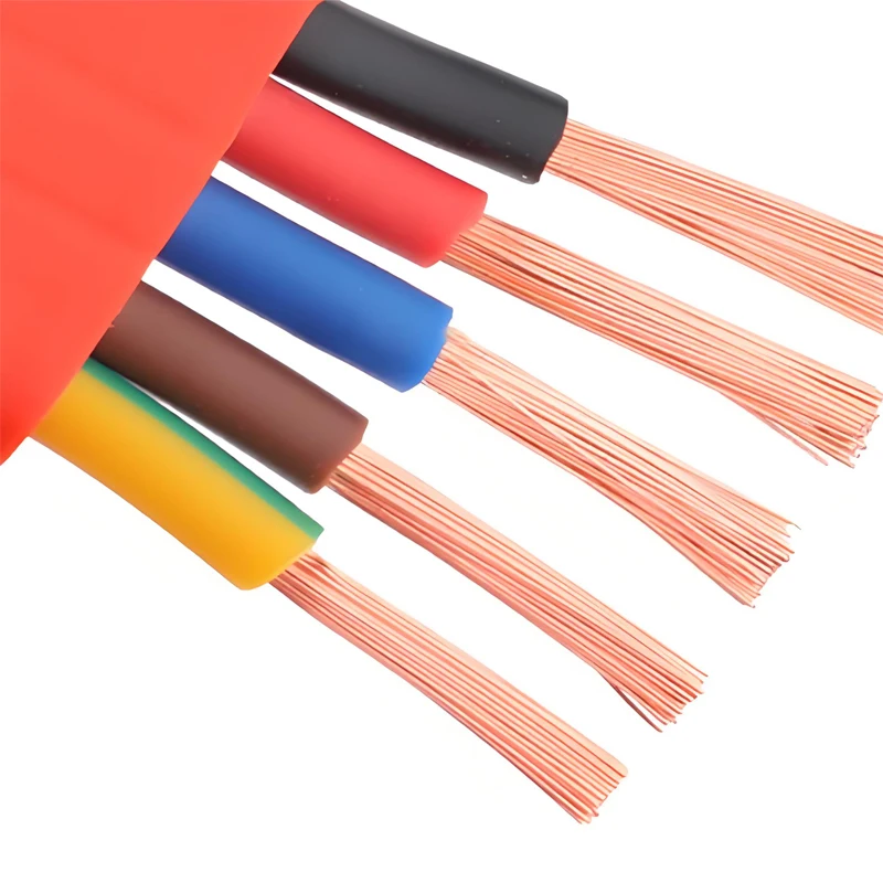 customization RVVB cable Flexible core 300/500V flexible power wire electricity cable Building Wire For Electric Hoist