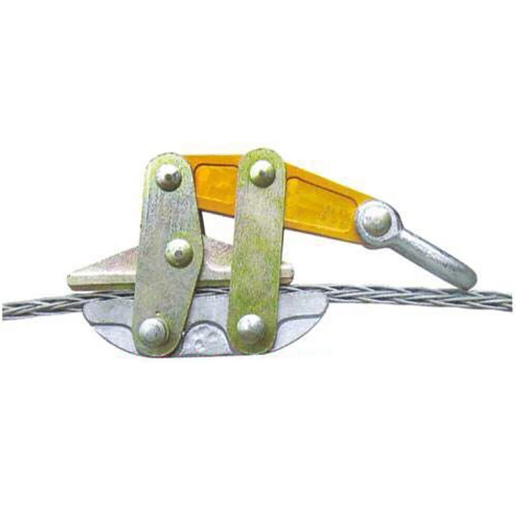 50kN Anti Twist Steel Wire Rope Gripper Wire Come Along Clamp for Tension Stringing Construction