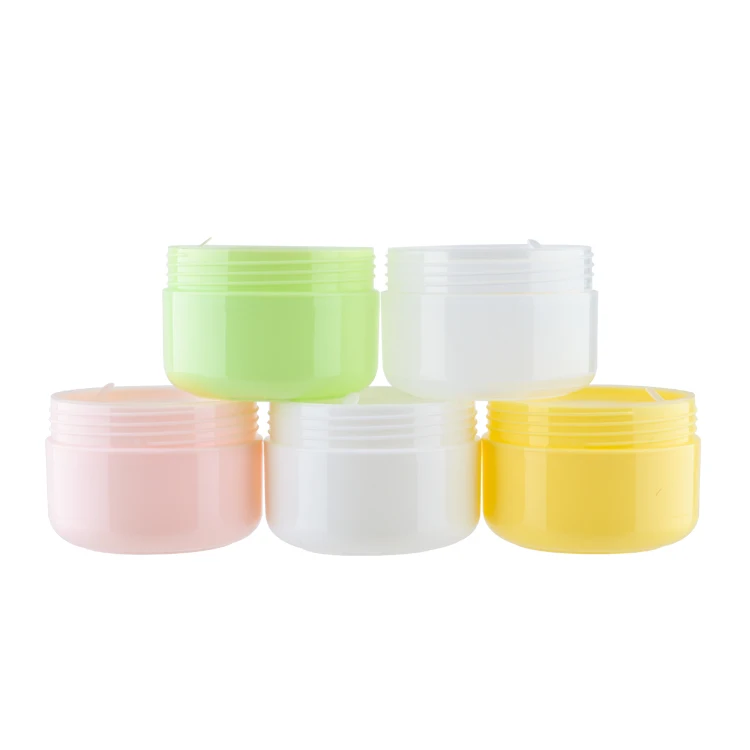 20g 50g 100g 150g 250g eco friendly refillable body facial lotion pp empty plastic cream jars