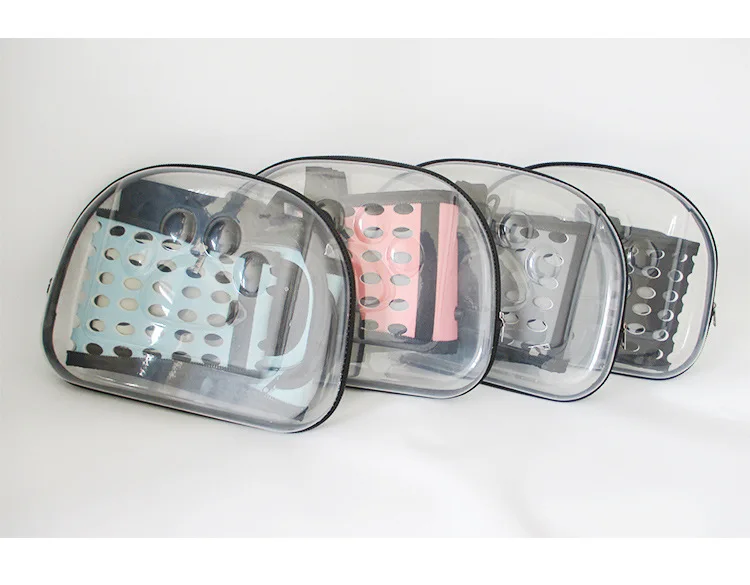 Transparent Pet Dog Backpack Two Side Ventilation Holes Fashion Pet Bag