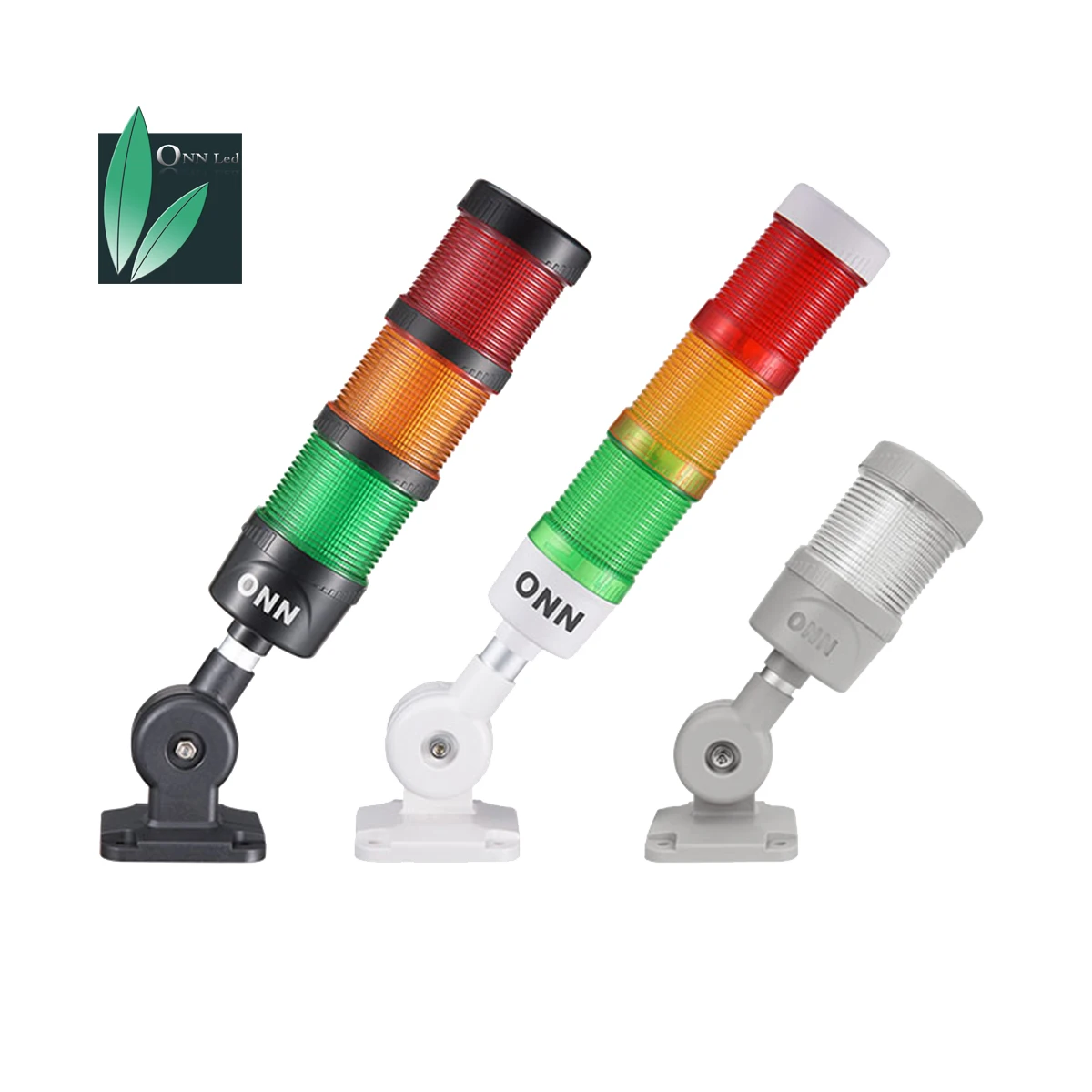 Factory SMT Equipment Signal Tower Warning Lights Three Colorful Tower lamp with buzzer/ONN LED Stack Light