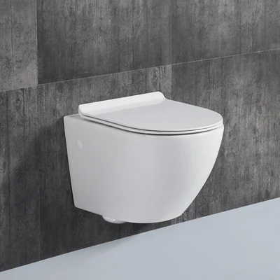 Wholesale Sanitary Ware Wall-hung Toilet WC Bathroom Toilet With Concealed Tank