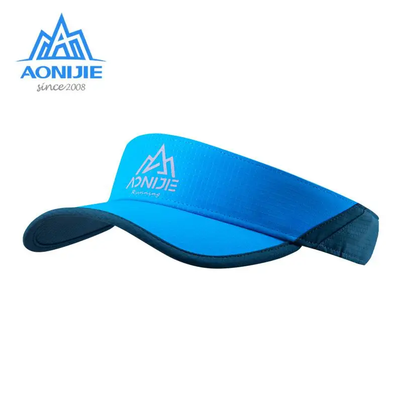 AONIJIE E4080S Lightweight Adjustable Sports Summer Sun Visor Cap Hat with Strap Anti UV For Beach Golf Fishing Marathon