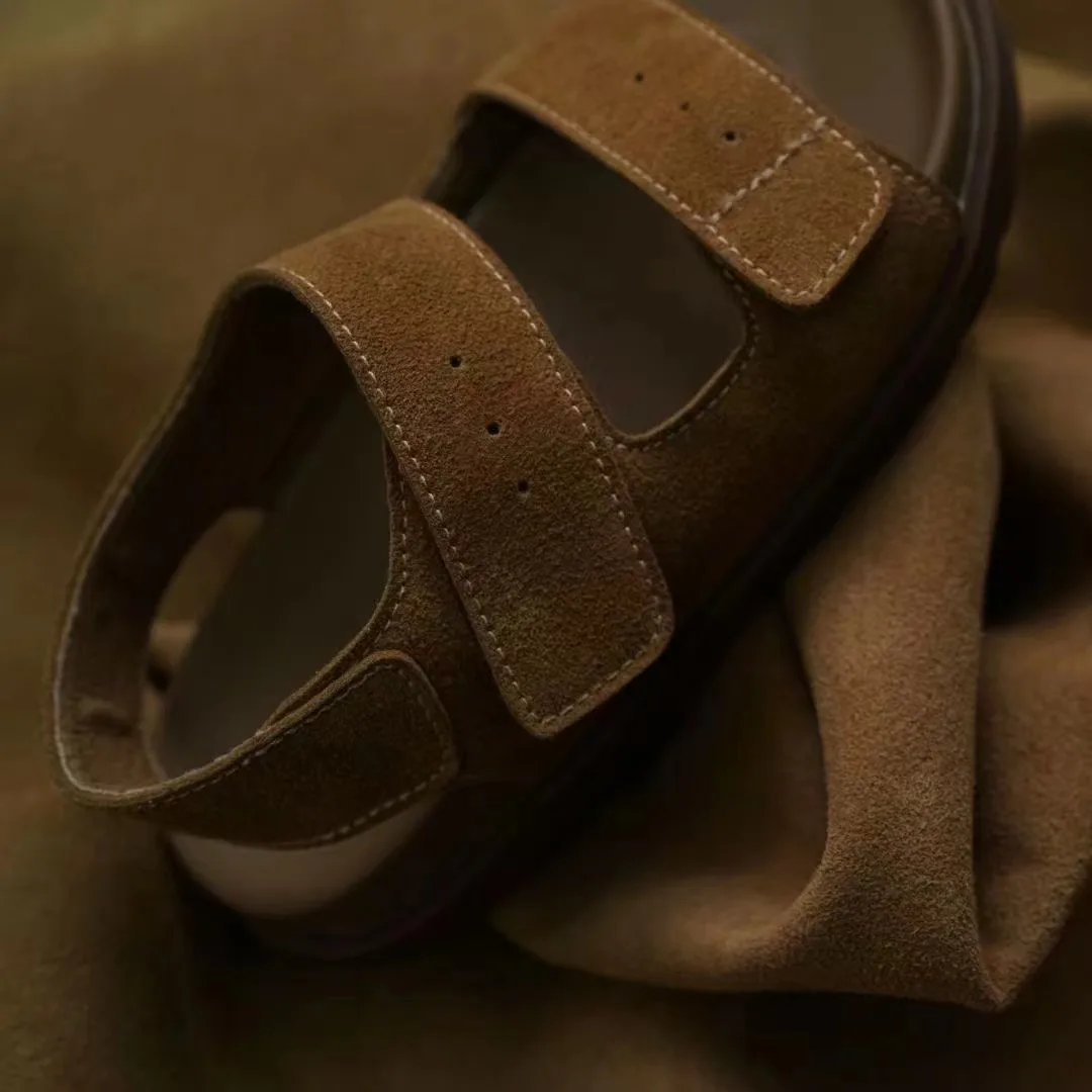 2024 Super Quality Genuine suede fabric faux leather flocking fabric for boot and shoes with 100%