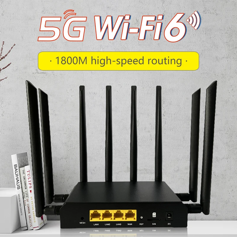 ZBT Z6001AX-M2-T Wholesales AX800 1WAN+3LAN support VPN 5G wifi6 routers