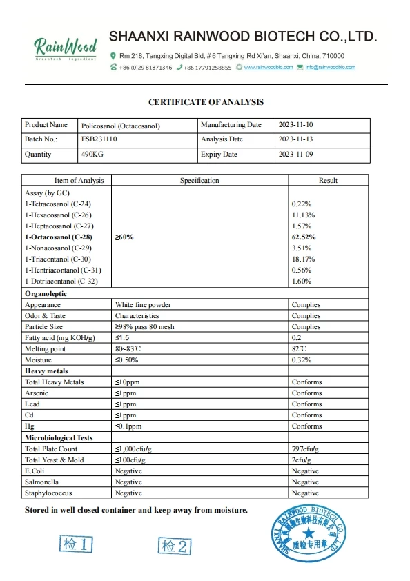 Заводская поставка оптовая цена CAS 557-61-9 1-октадеканол 98% октадеканол