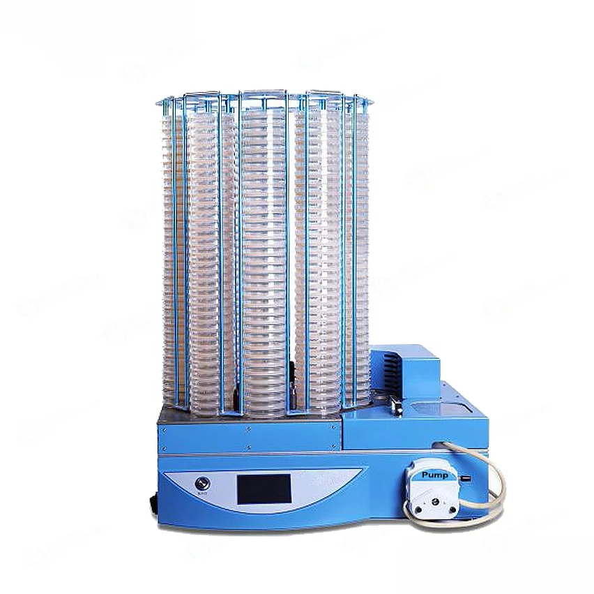 China 200pcs/h Lab Use Automatic Petri Dishes Filler