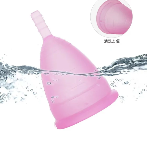 Лидер продаж, женские менструальные чаши, 3 размера, 100% силикон