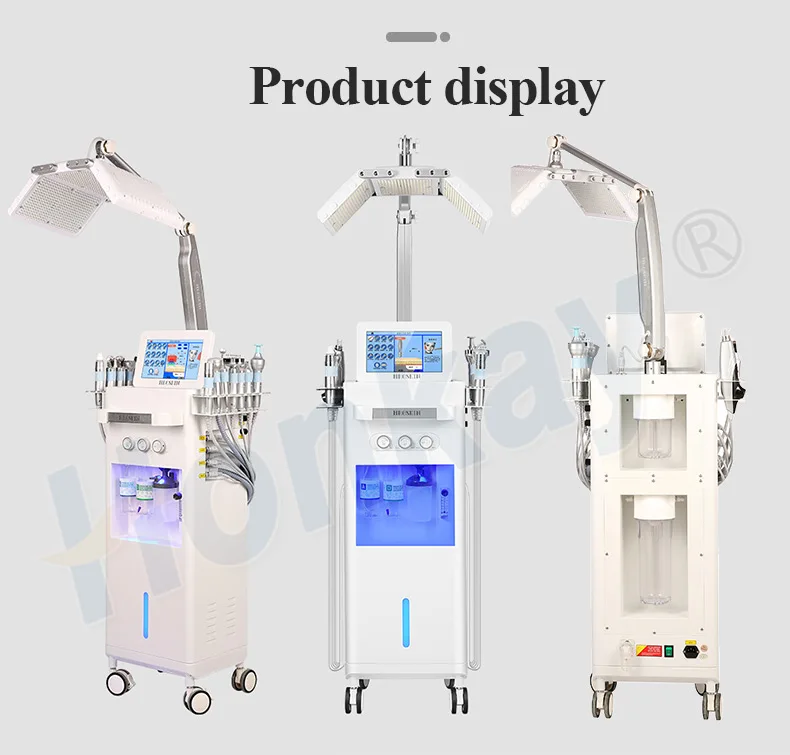 Professional Facial Deep Cleansing Machine 14 in 1 Bio Plasma Lift Pore Exfoliating Beauty Instrument For Skin Care