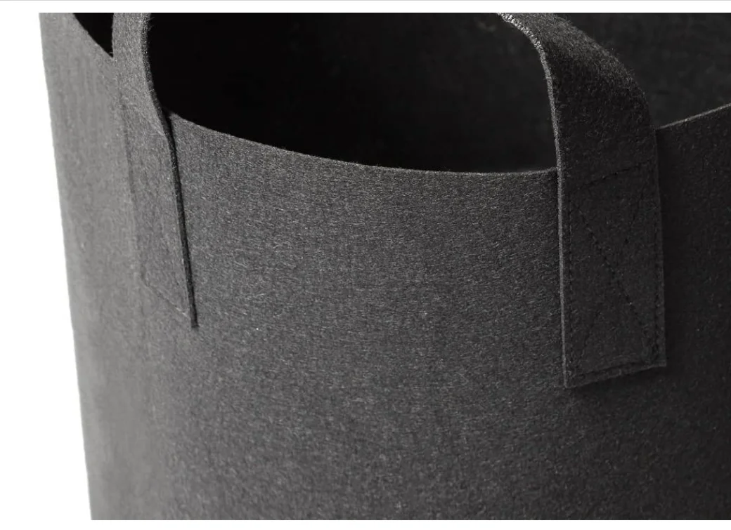 Factory Direct Custom 3/5/10/15/20 Gallon Non-Woven Felt Fabric Aeration Grow Pots with Handles for Tomatoes