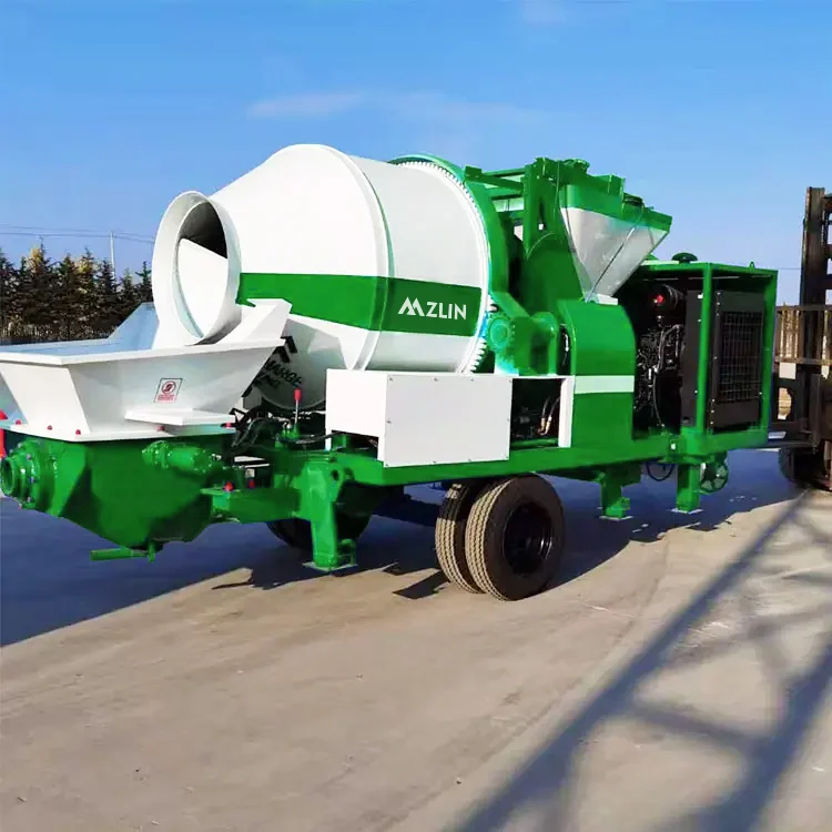 Дизельный бетоносмеситель Ready Mix JBS40R с насосом