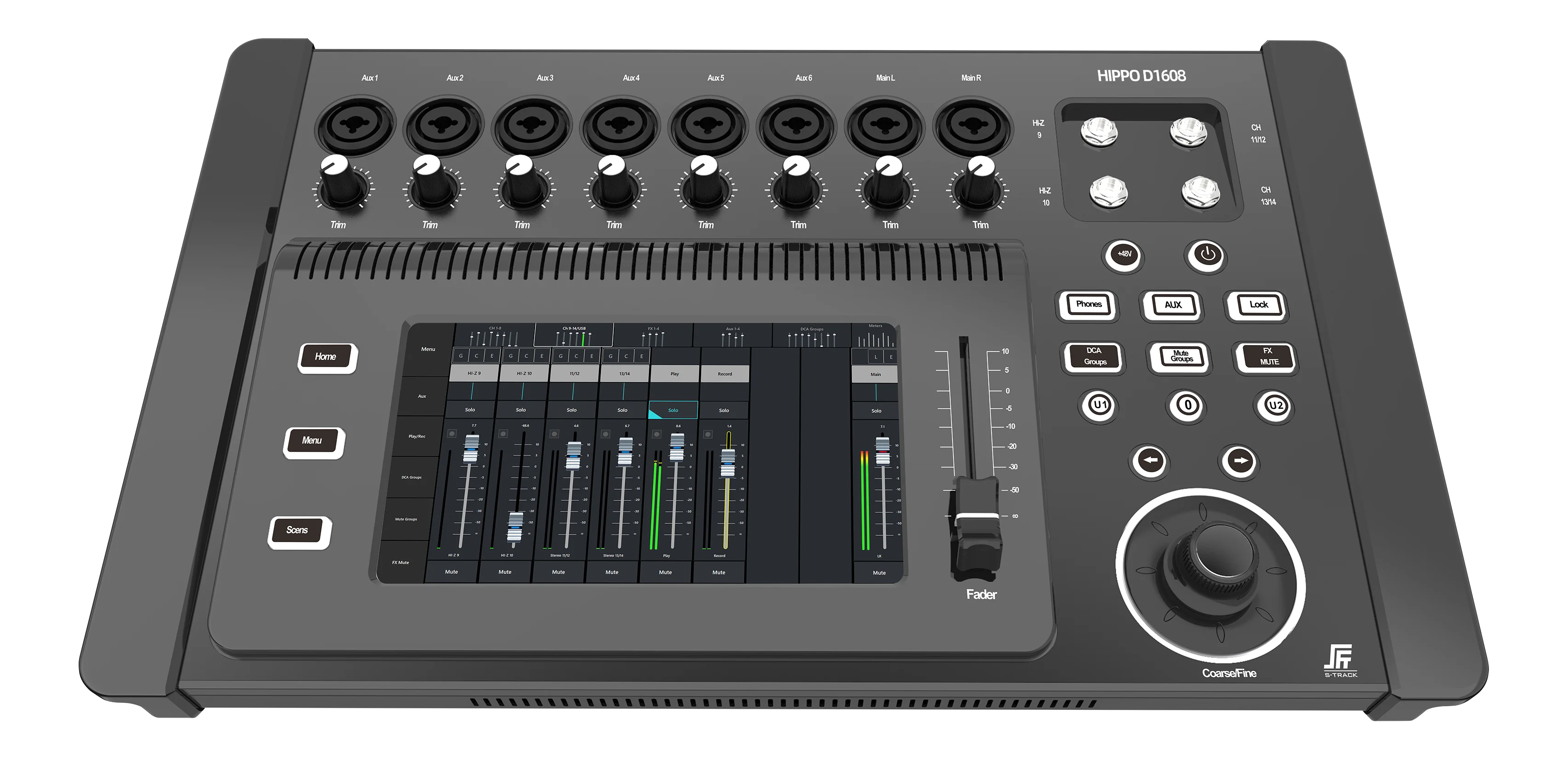 S-track Digital Mixer Conference Audio Controller Audio Console Mixer China Mixer Digital 2022 Hot Sale 16 channels