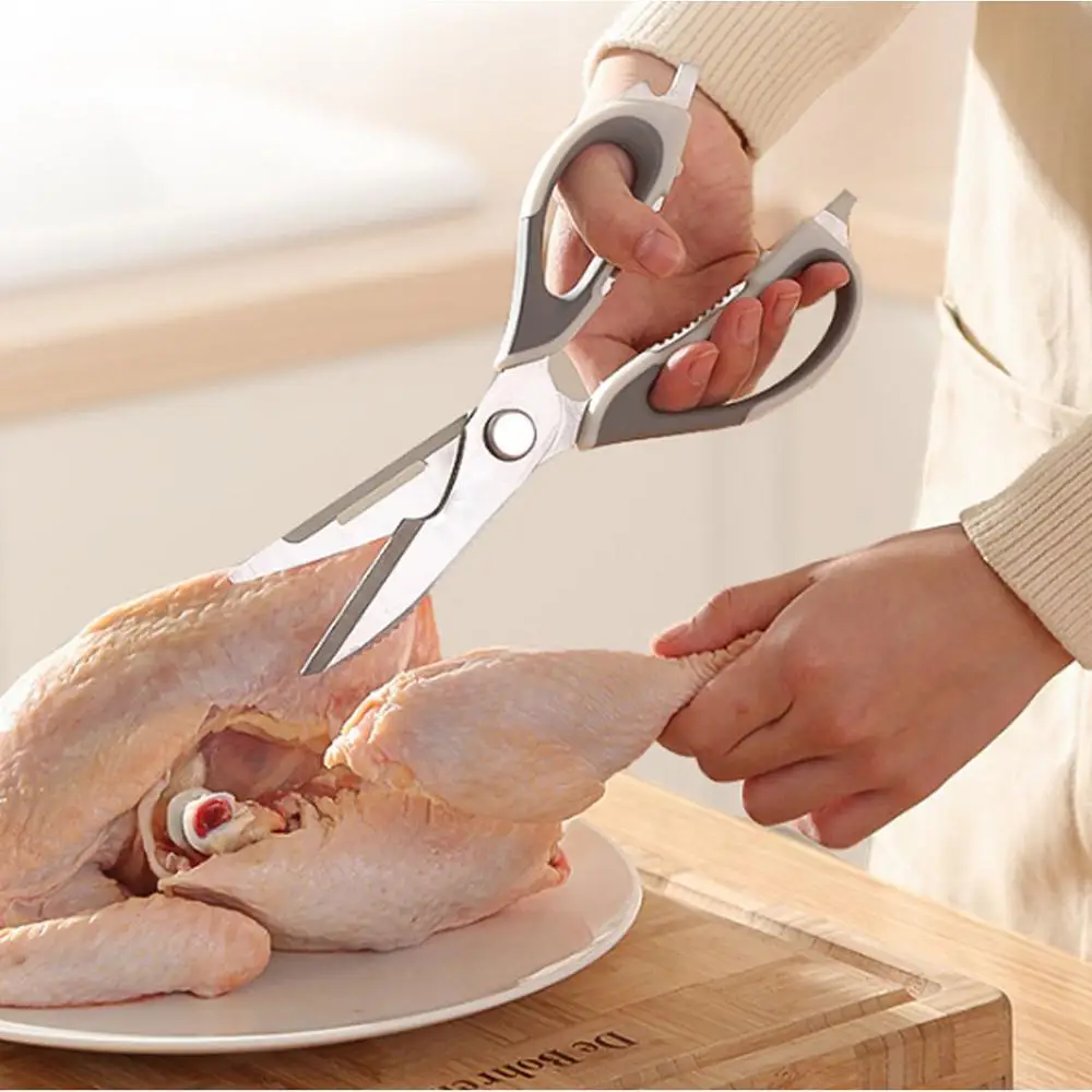 
Heavy Duty Good Kitchen Tool for Preparing and Cooking Stainless Steel Kitchen Scissors 