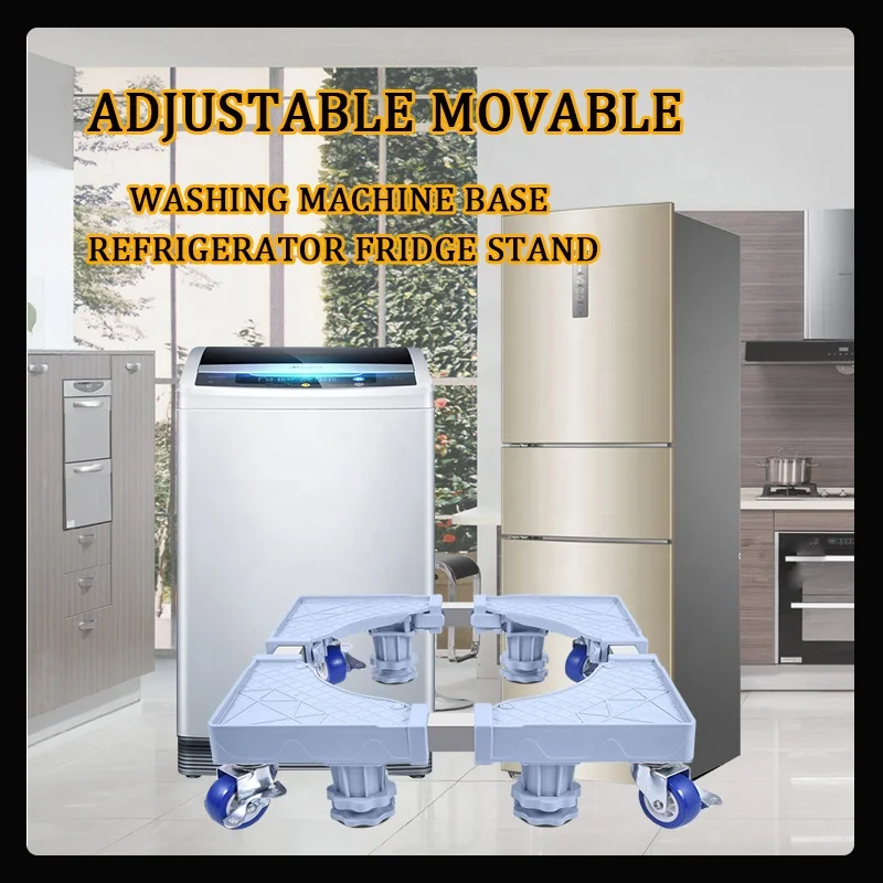 ADJUSTABLE TROLLEY FRIDGE REFRIGERATOR BASE STAND MOBILE WASHING MACHINE STAND PRICE