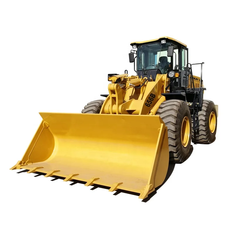ZL-656B heavy equipment 5 ton wheel loader with price list