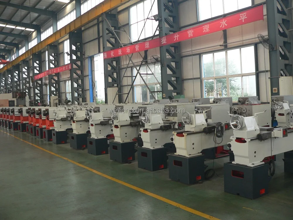 CK6166 electric turret CNC lathe machine