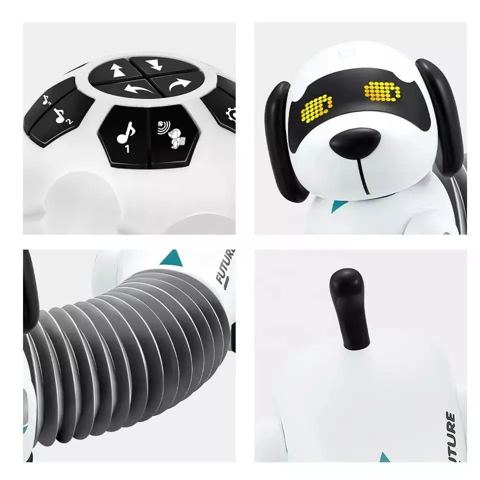 Kouyikou 2023 Remote Control Walking Robot Dog Robot Intelligent Stretchable electronic interactive intelligent robot dog toys