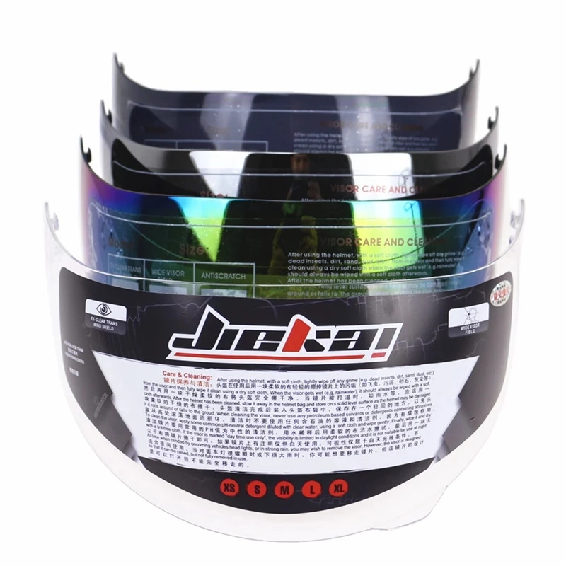 Helmet Glass For JIEKAI 316 902 Model GXT 902 Model For K3SV K5 Model 4 Color Available Helmet Glass