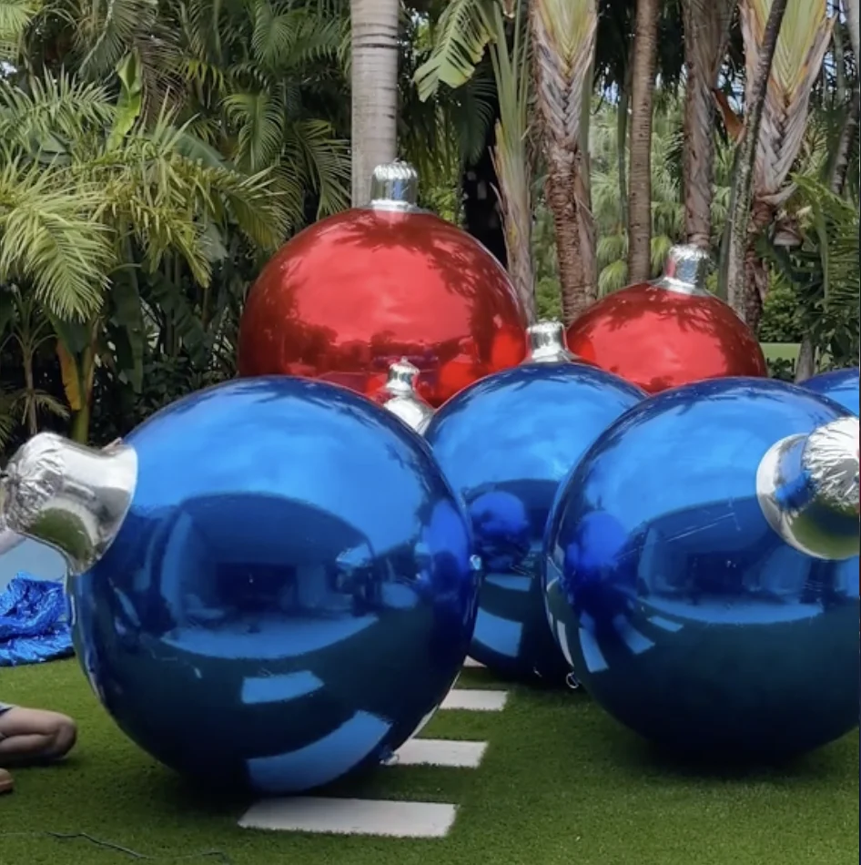 Giant Pvc Inflatable Ball Golden Inflatable Mirror Balloon Event Decoration Big Shiny Inflatable Mirror Ball