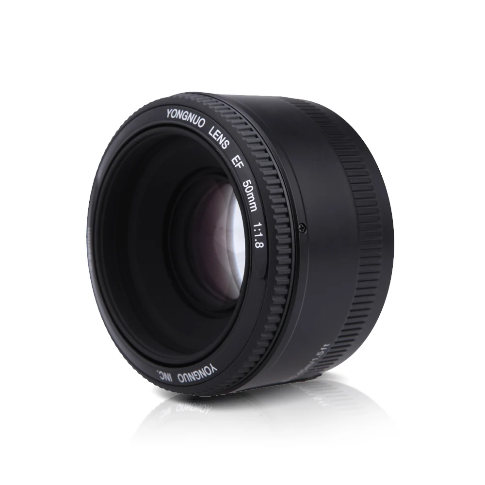 YONGNUO YN50MM F1.8 Camera Lens for Nikon Large Aperture AF MF DSLR Camera Lens