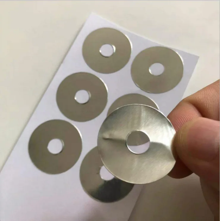 20mm 50mm Round Aluminum Foil Self Adhesive Stickers Waterproof and Fire Resistant Repair Kit