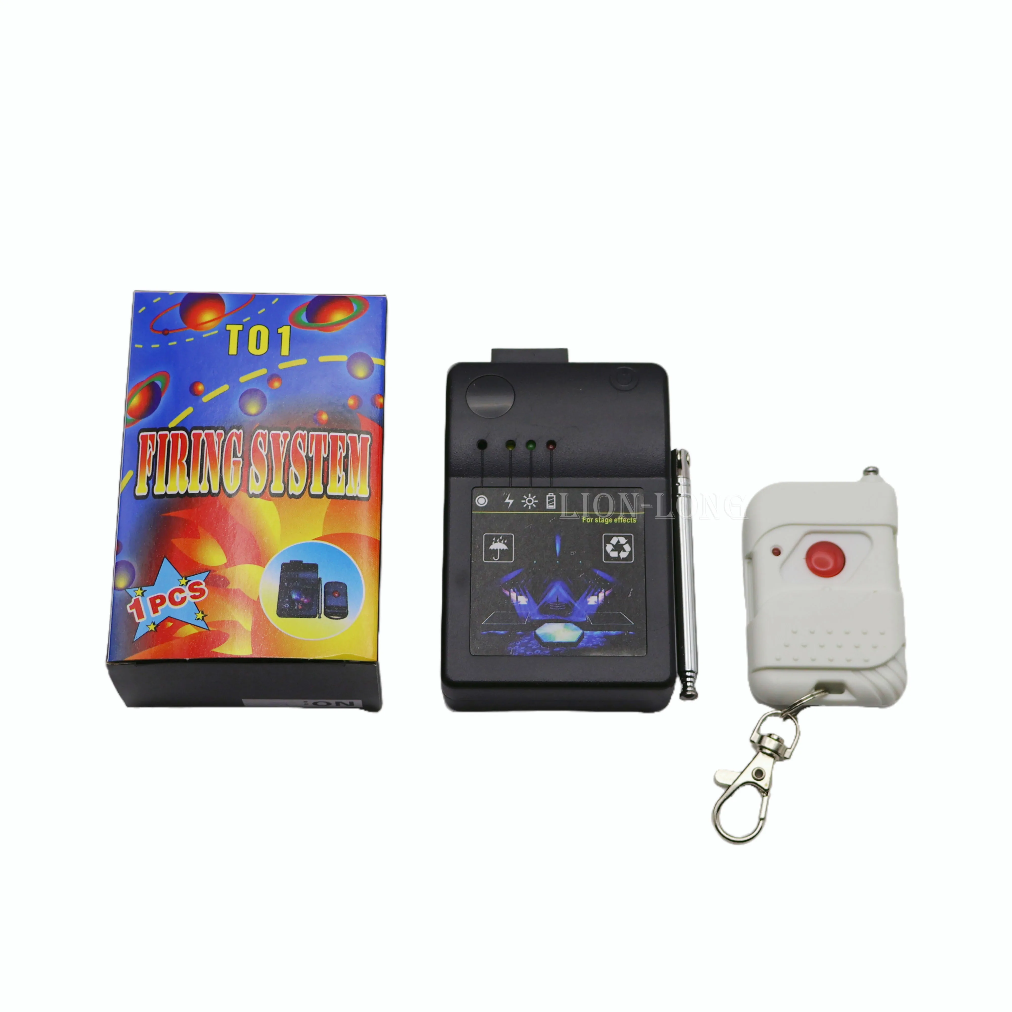 Indoor Outdoor 1 Cue With One Receiver Remote Fireworks Firing System for Celebration