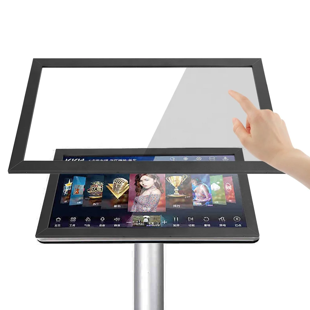 ZHIPINGTOUCH 17 inch Ir Touch Screen Overlay kit 10 points Infrared Touch Frame